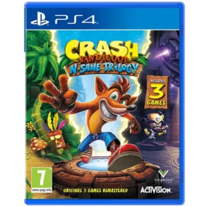 دیسک Crash Bandicoot N. Sane Trilogy کنسول PS4 کارکرده