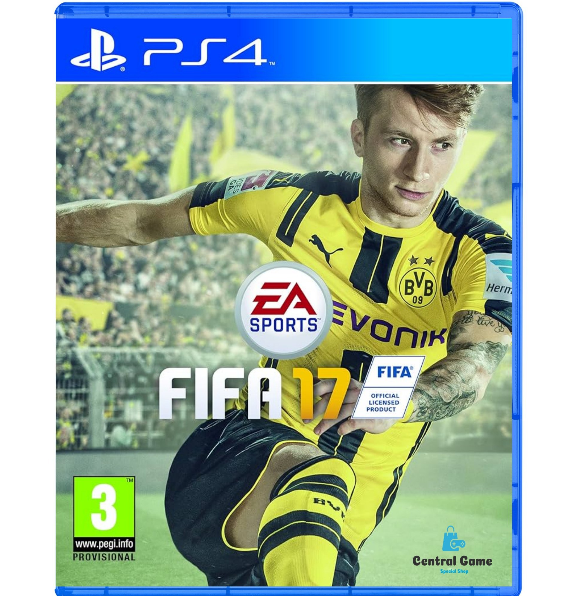 ohBMy_aA4Eyk1RHn دیسک Fifa 17 کنسول PS4 کارکرده - تصویر 1