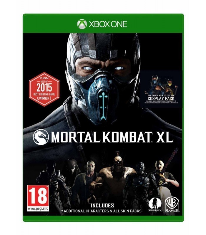 euXP-psGRbZDXPhf دیسک Mortal Kombat XL کنسول XBOX One کارکرده - تصویر 1