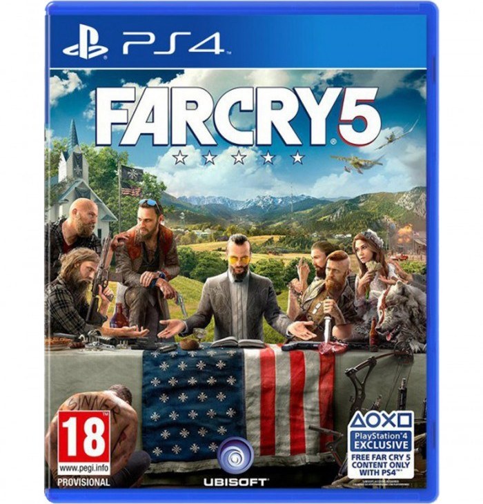 _bzXMugyzSA-Ed_U دیسک farcry 5 کنسول PS4 کارکرده - تصویر 1
